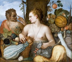 Pomona by Frans Floris Oil Painting