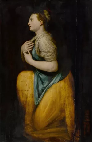 The Penitent Magdalene Oil painting by Frans Floris