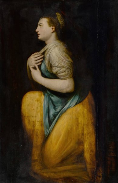 The Penitent Magdalene by Frans Floris - Hand-Painted Oil Painting Reproduction