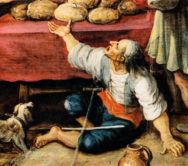Main Product Photo of The Seven Acts of Mercy Detail Painting by Frans Francken II