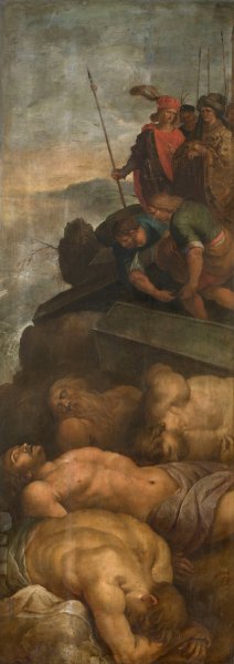 Martyrdom of the Four Crowned Martyrs by Frans Francken The Younger Oil Painting