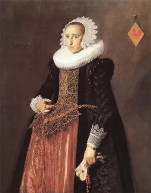 Anetta Hanemans Oil painting by Frans Hals