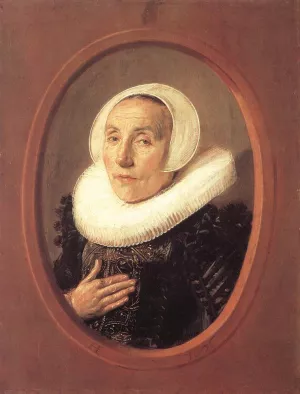 Anna van der Aar by Frans Hals - Oil Painting Reproduction