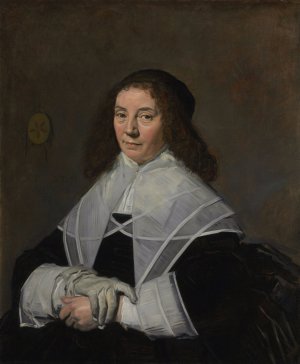 Dorothea Berck by Frans Hals Oil Painting