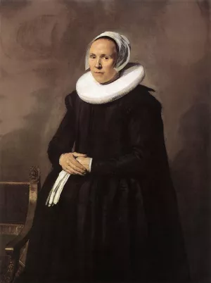 Feyntje van Steenkiste by Frans Hals - Oil Painting Reproduction