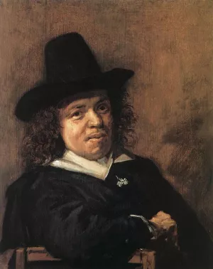 Frans Post by Frans Hals Oil Painting