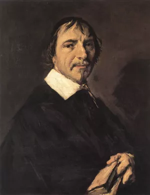 Herman Langelius by Frans Hals Oil Painting