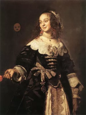 Isabella Coymans by Frans Hals - Oil Painting Reproduction
