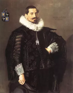 Jacob Pietersz Olycan painting by Frans Hals