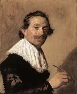 Jean de la Chambre Oil painting by Frans Hals