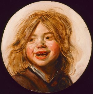 Laughing Child Oil painting by Frans Hals