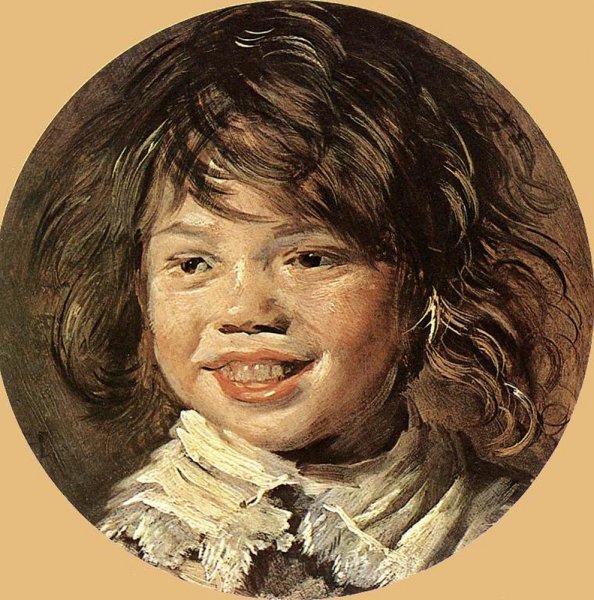 Laughing Child by Frans Hals - Hand-Painted Oil Painting Reproduction