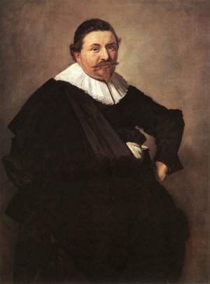 Lucas de Clercq Oil painting by Frans Hals