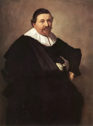 Lucas de Clercq Oil painting by Frans Hals