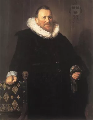 Nicolaes Woutersz van der Meer by Frans Hals Oil Painting