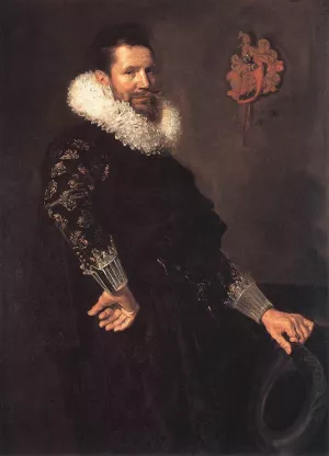 Paulus van Beresteyn Oil painting by Frans Hals