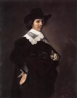 Paulus Verschuur by Frans Hals Oil Painting