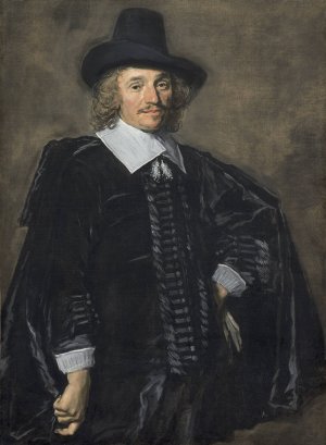 Portrait of a Gentleman by Frans Hals Oil Painting