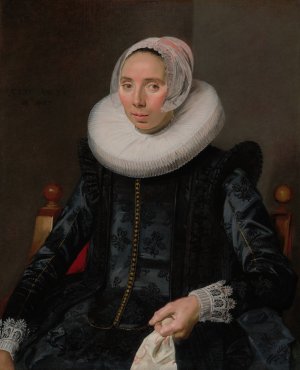 Portrait of a Lady by Frans Hals Oil Painting
