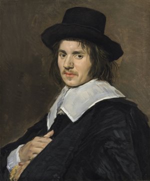 Portrait of a Man by Frans Hals Oil Painting