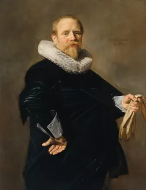 Portrait of a Man by Frans Hals Oil Painting