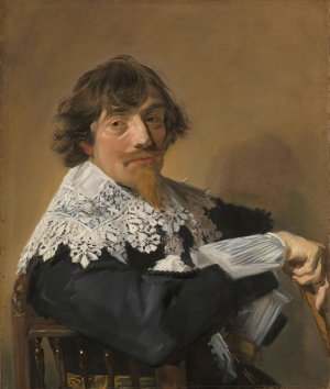 Portrait of a Man by Frans Hals Oil Painting