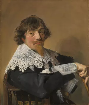 Portrait of a Man by Frans Hals Oil Painting