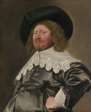 Portrait of a Man, Possibly Nicolaes Pietersz Duyst van Voorhout Oil painting by Frans Hals