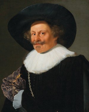 Portrait Of A Nobleman by Frans Hals Oil Painting