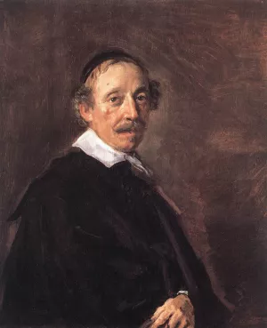 Portrait of a Preacher by Frans Hals Oil Painting