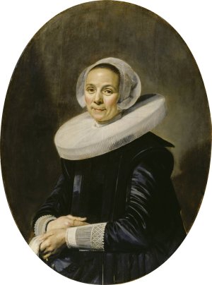 Portrait of a Woman by Frans Hals Oil Painting