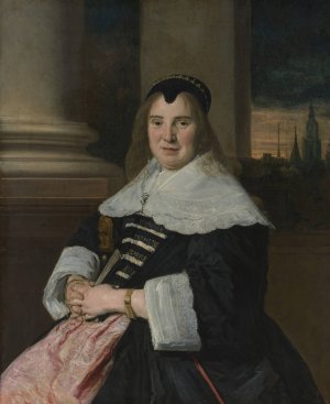 Portrait of a Woman by Frans Hals Oil Painting