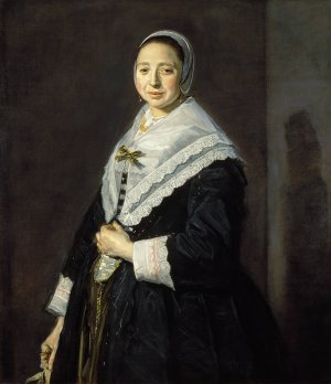 Portrait of a Woman by Frans Hals Oil Painting