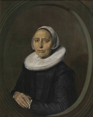 Portrait of a Woman by Frans Hals Oil Painting