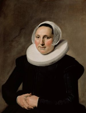 Portrait of a Woman by Frans Hals Oil Painting