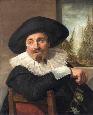Portrait of Isaac Abrahamsz. Massa by Frans Hals Oil Painting