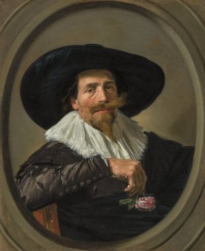 Portrait of Pieter Dircksz. Tjarck by Frans Hals Oil Painting