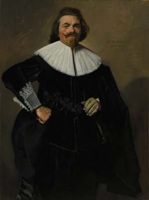 Portrait of Tieleman Roosterman by Frans Hals Oil Painting