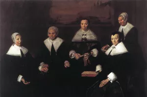 Regentesses of the Old Men's Almshouse Oil painting by Frans Hals