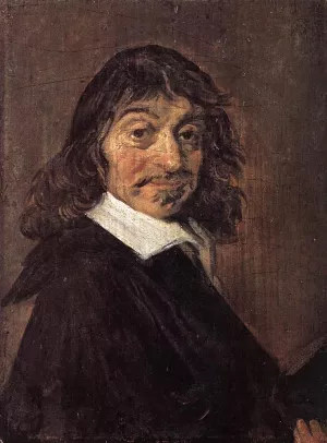 Rene Descartes by Frans Hals - Oil Painting Reproduction
