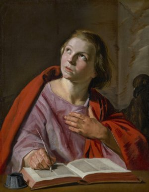 Saint John the Evangelist by Frans Hals Oil Painting