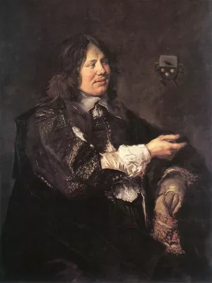 Stephanus Geraerdts by Frans Hals - Oil Painting Reproduction