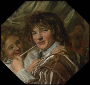 The Smoker by Frans Hals Oil Painting