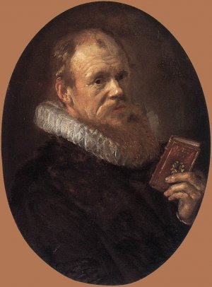Theodorus Schrevelius Oil painting by Frans Hals