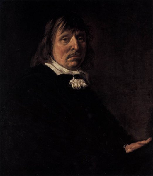 Tyman Oosdorp by Frans Hals - Hand-Painted Oil Painting Reproduction