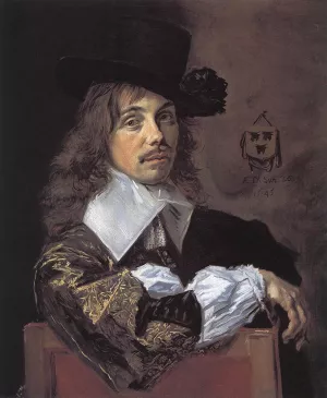 Willem Coenraetsz Coymans by Frans Hals Oil Painting