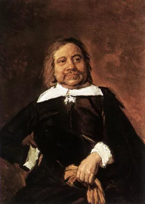 Willem Croes by Frans Hals Oil Painting