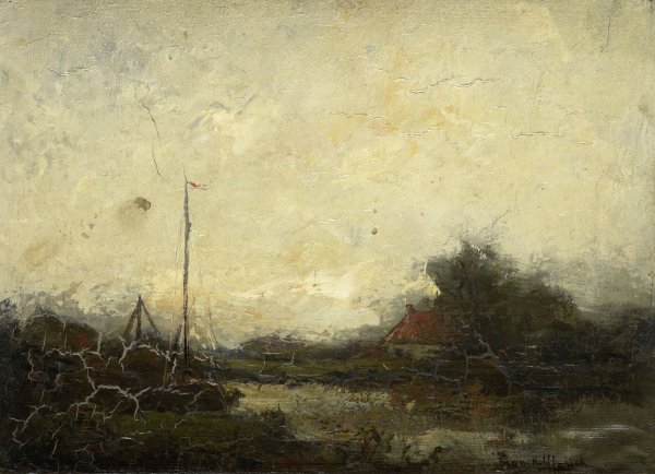 Main Product Photo of Landscape  Painting by Frans Helfferich