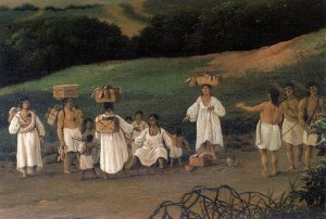 Brazilian Landscape Detail by Frans Post Oil Painting
