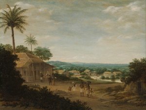 Brazilian Village by Frans Post Oil Painting